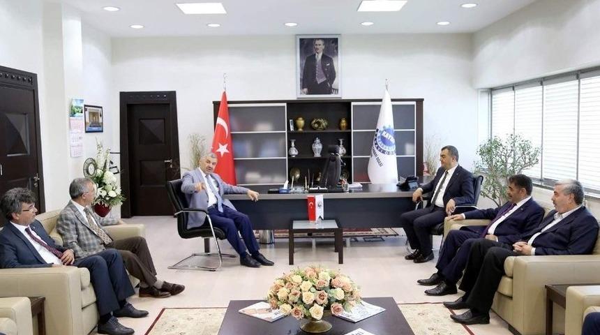 Başkan &Ccedil;elik&rsquo;ten Kayso&rsquo;ya İade-i Ziyaret