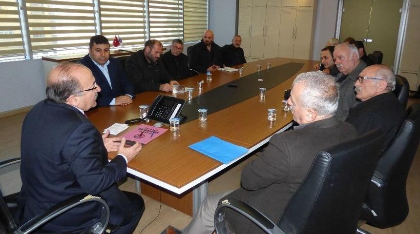 Başkan G&uuml;mr&uuml;k&ccedil;&uuml;oğlu, İmar Uygulaması Yapılan Mahallelerin Sakinlerinin Taleplerini Dinledi