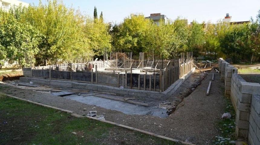 Mehmet Akif Mahallesi Taziye Evi İnşası T&uuml;m Hızıyla Devam Ediyor