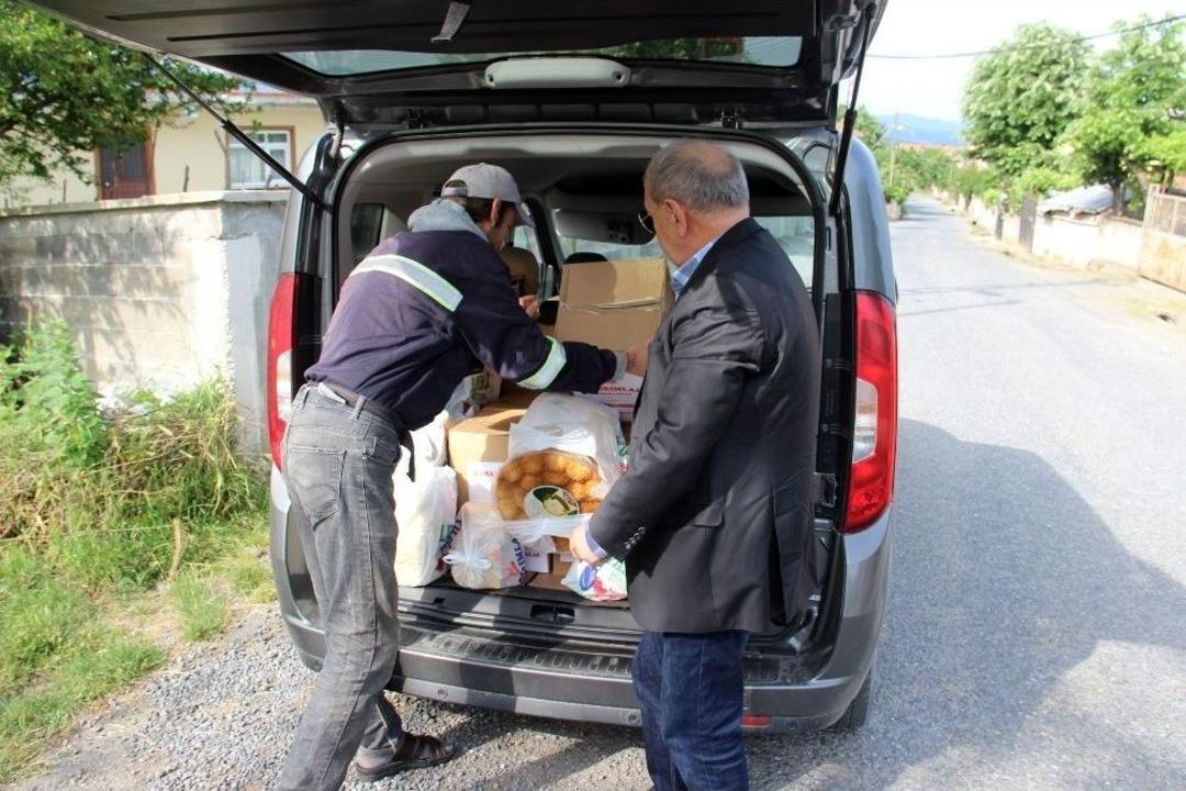 Verem Savaş Derneği&rsquo;nden K&ouml;yl&uuml;lere Kumanya Yardımı