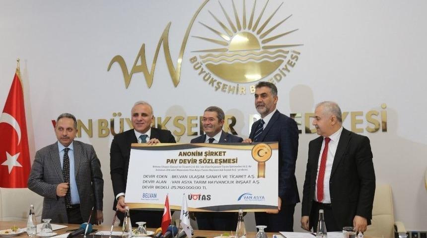 Votaş&rsquo;ın Hisse Devir T&ouml;reni