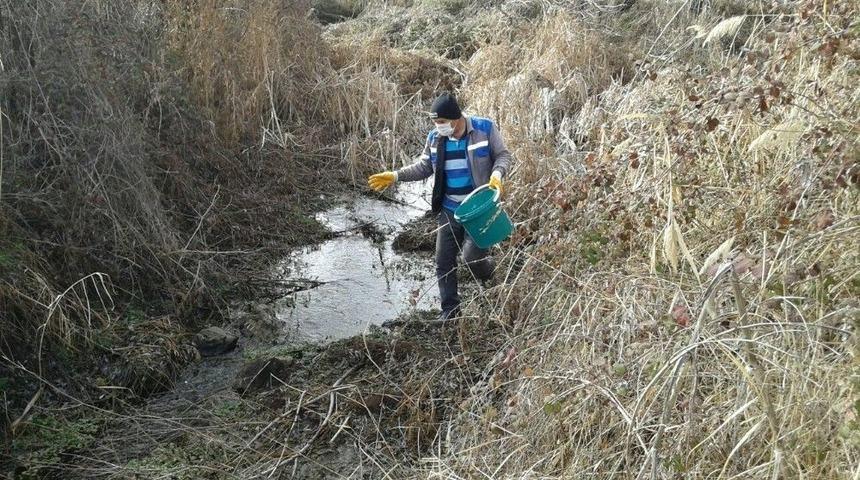 Beyşehir&rsquo;de Larvayla M&uuml;cadele &Ccedil;alışmaları S&uuml;r&uuml;yor