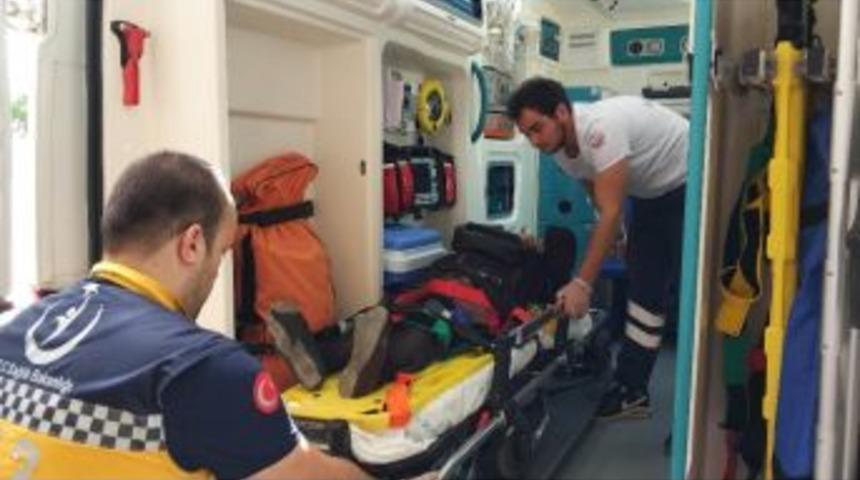 Samsun&rsquo;da Halk Otob&uuml;s&uuml;n&uuml;n &Ccedil;arptığı Kadın Yaralandı