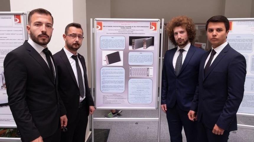 Makine Mühendisliği Öğrencileri Bitirme Projelerini Sergiledi