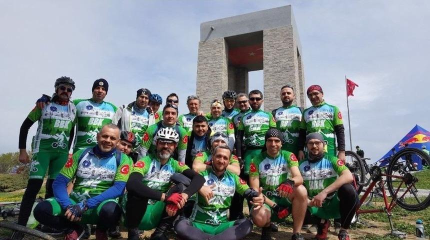 Bursalı Bisiklet&ccedil;ilerden &lsquo;&ccedil;anakkale&rsquo; Turu
