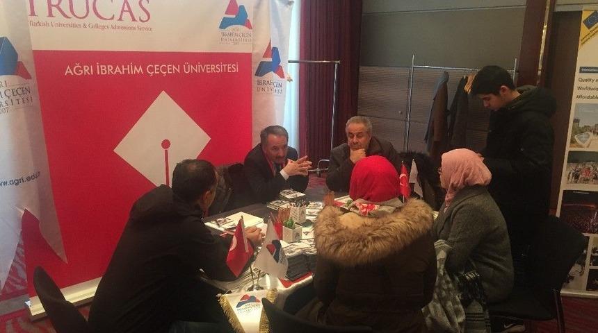 Rekt&ouml;r Karabulut Almanya&rsquo;da Tanıtım Fuarına Katıldı