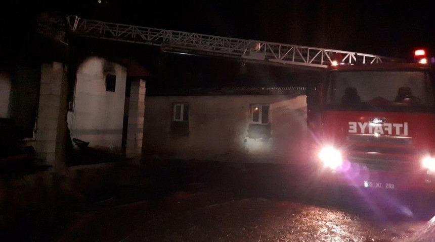 &Ccedil;aldıran&rsquo;da Yangın