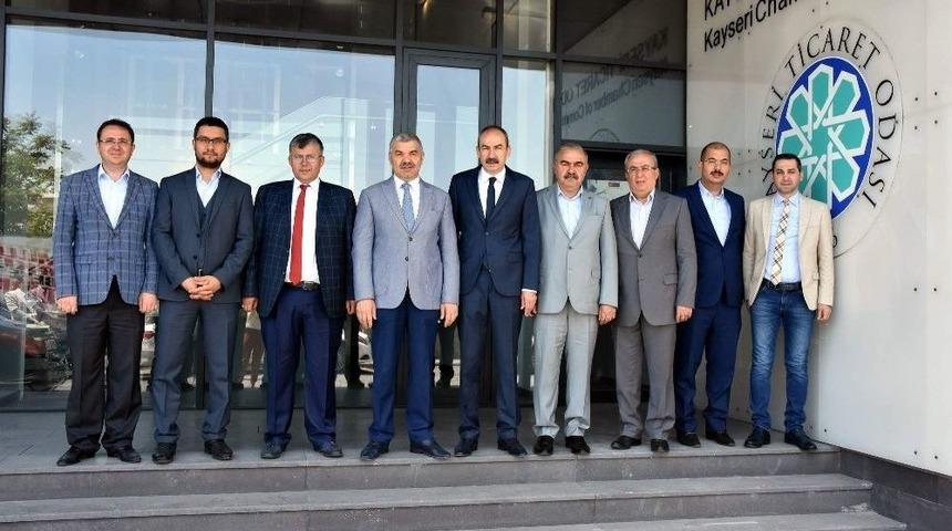 Başkan &Ccedil;elik, Kto Y&ouml;netimini Ziyaret Etti