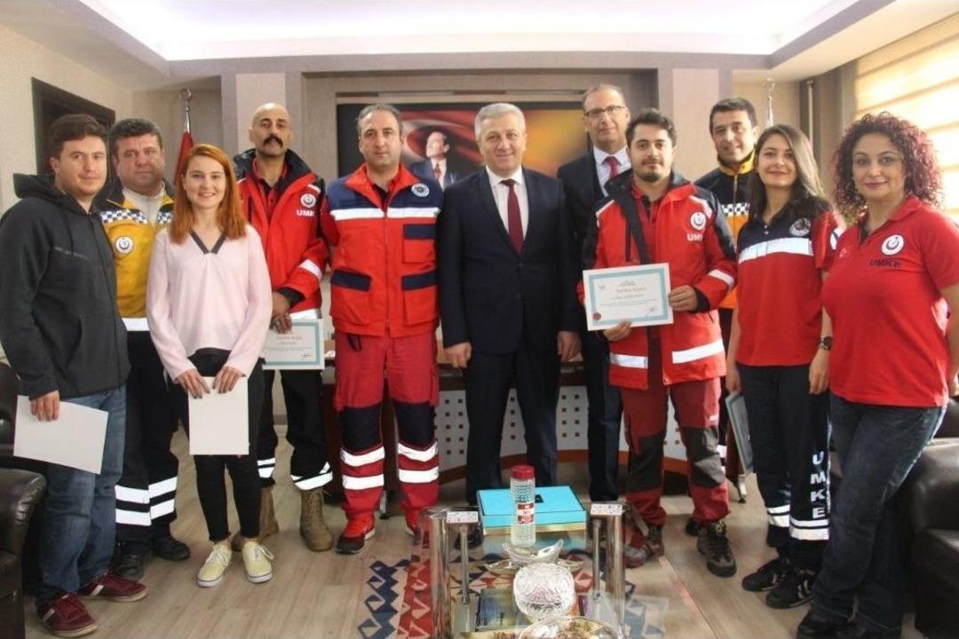 Aydın&rsquo;ın Sağlık Kahramanlarına Teşekk&uuml;r Belgesi Verildi