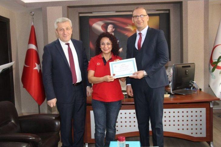 Aydın’ın Sağlık Kahramanlarına Teşekkür Belgesi Verildi G1