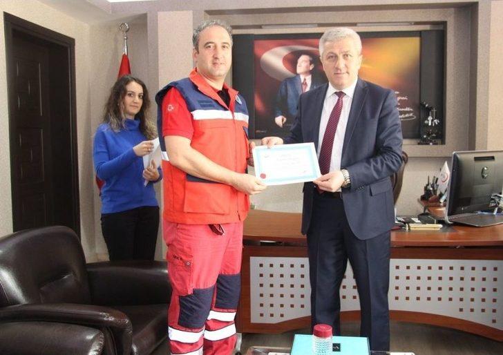 Aydın’ın Sağlık Kahramanlarına Teşekkür Belgesi Verildi G4