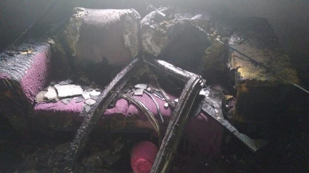 Aydın&rsquo;da Ev Yangını