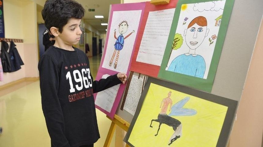 Gkv’de Kitap Ve Çocuk Konulu Resim Sergisi Açıldı