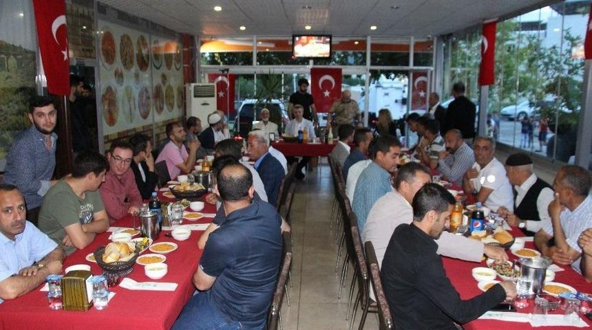 Kaymakam Yazıcı Şehit Yakınları İle İftarda Buluştu