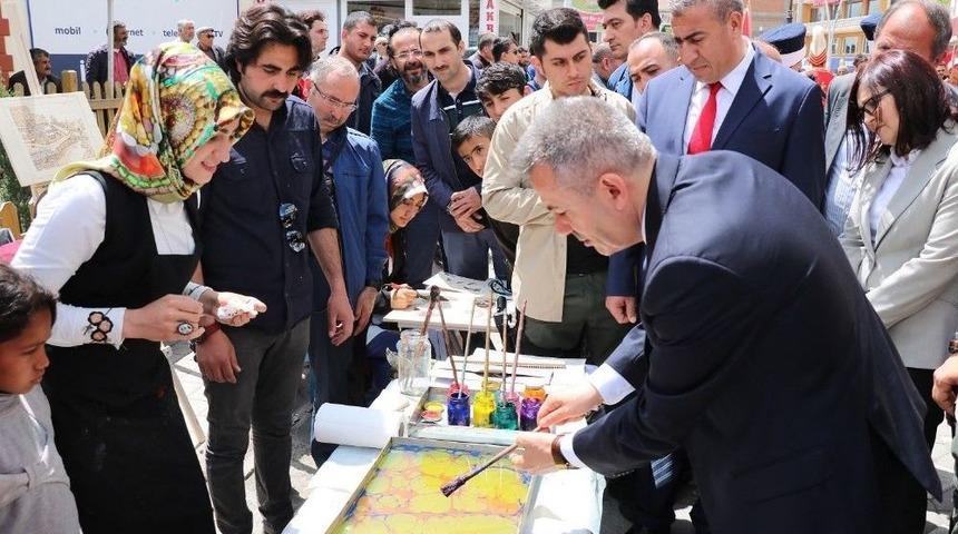 Ağrı’da Sportif Amaçlı Kurulan Standlar Yoğun İlgi Gördü