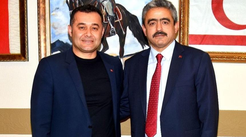 Alanya Belediye Başkanı Murat Y&uuml;cel&rsquo;den Başkan Alıcık&rsquo;a Ziyaret