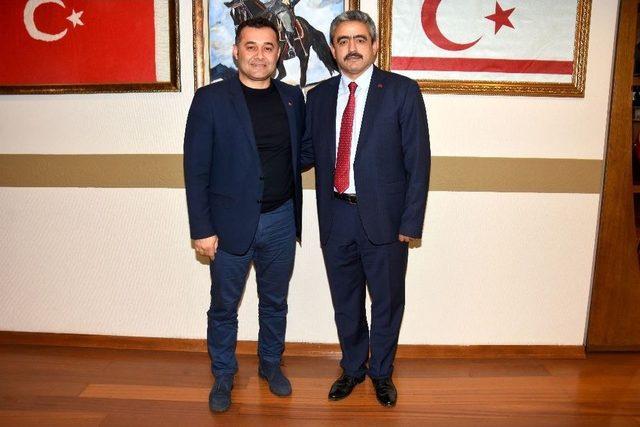 Alanya Belediye Başkanı Murat Yücel’den Başkan Alıcık’a Ziyaret