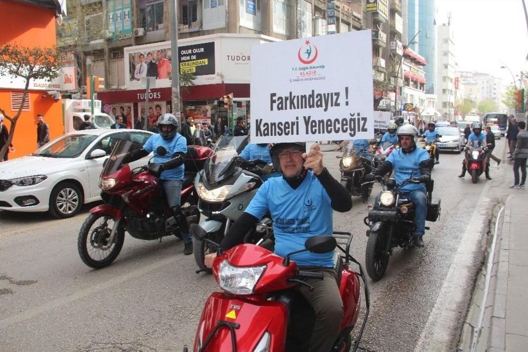 Kansere Motosikletli Farkındalık