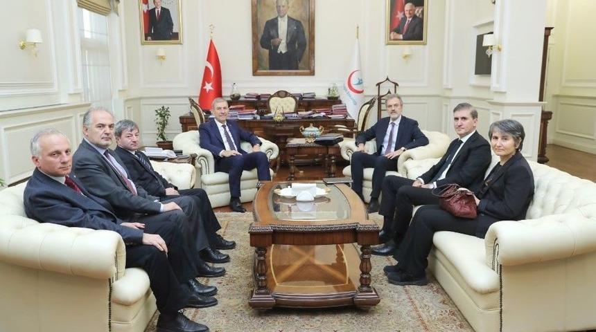 Sağlık Bakanı Ahmet Demircan Ttb Heyetini Kabul Etti