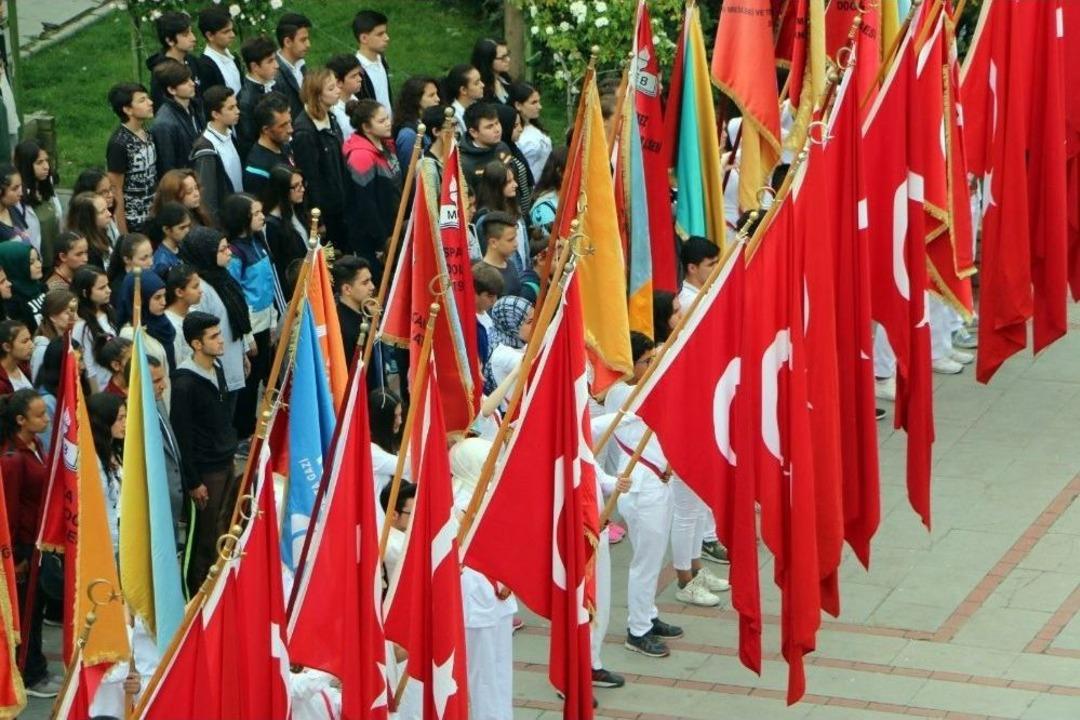 Isparta&rsquo;da 19 Mayıs Coşkusu