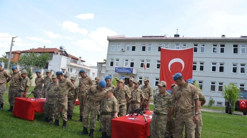 G&ouml;lbaşı&rsquo;nda Engelliler Temsili Askerlik Yaptı