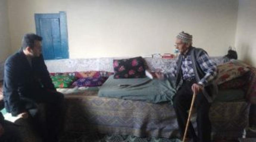 Kaymakam Osman Sayılır Kore Gazisi&rsquo;ni Ziyaret Etti