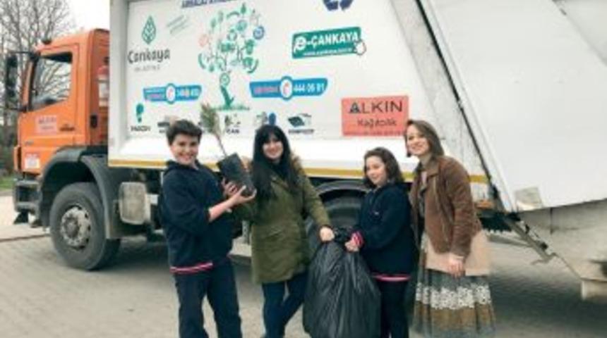 &Ccedil;ankaya&rsquo;da Geri D&ouml;n&uuml;ş&uuml;mler Fidan Oluyor