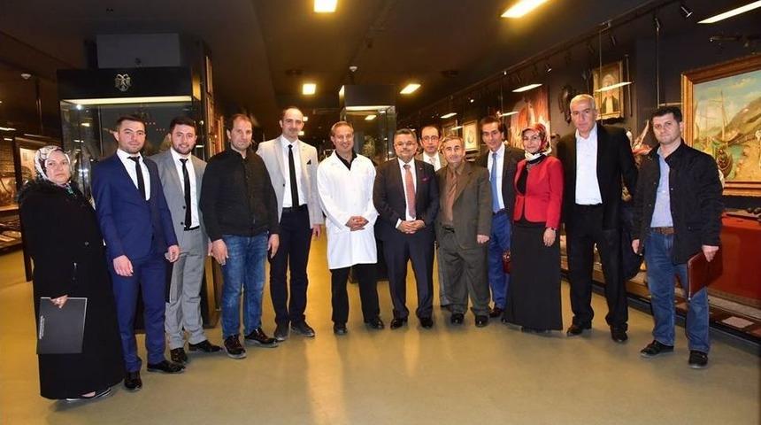 Başkan Yağcı Hisart Canlı Tarih Ve Diorama M&uuml;zesi&rsquo;nde