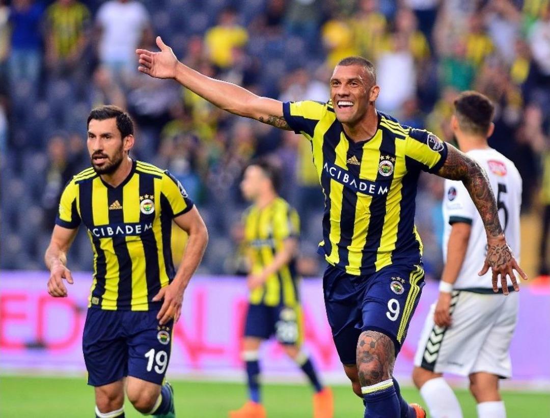 Spor Toto S&uuml;per Lig: Fenerbah&ccedil;e: 2 - Atiker Konyaspor: (ilk Yarı)