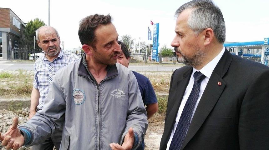 Başkan Kılı&ccedil;, Su Arızası Giderme &Ccedil;alışmalarını Yerinde İnceledi