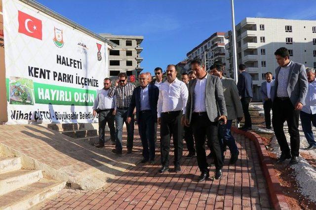 Büyükşehir ’her İlçeye Kent Park’ Projesini Tamamladı