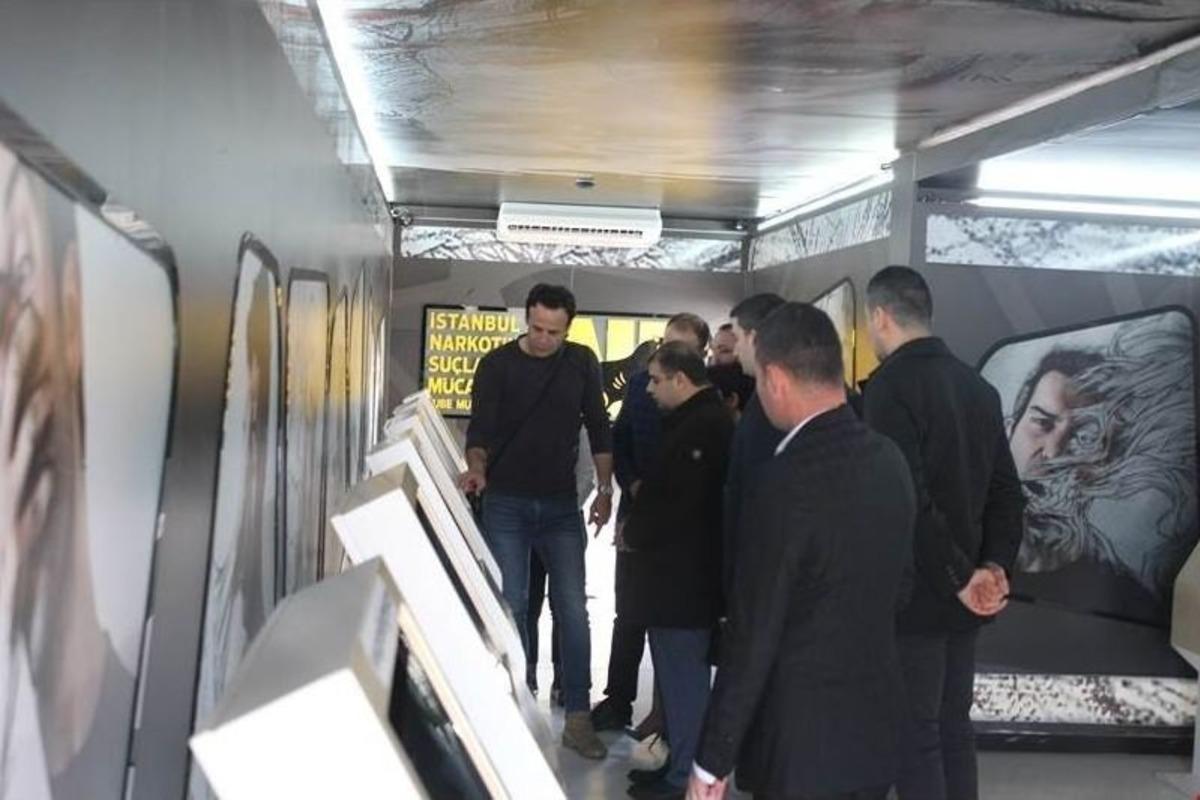 Narkotik Eğitim Tırı Tekirdağ&rsquo;da