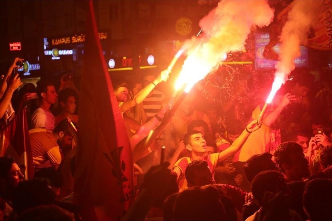 Galatasaray&rsquo;ın Şampiyonluğu Gaziantep&rsquo;te Coşkuyla Kutlandı