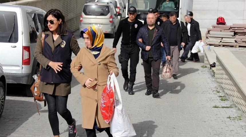 Samsun&rsquo;da Fet&ouml;&rsquo;den G&ouml;zaltına Alınan 5 Kişi Adliyeye Sevk Edildi
