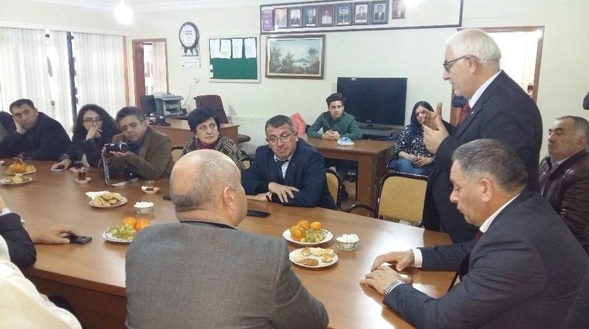 Azerbaycan Heyeti Iğdır&rsquo;da Stk&rsquo;larla Buluştu