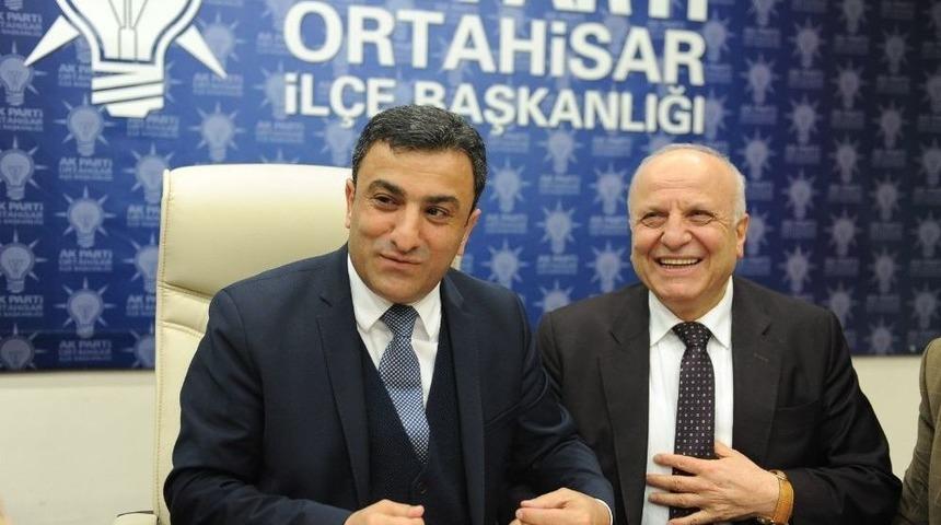 Ak Parti Ortahisar&rsquo;ın İlk Misafiri Kurucu Başkan İbrahim Keskin Oldu