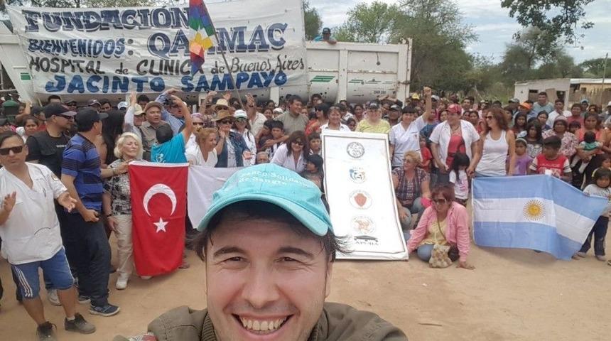 Türk Aktör Arjantin’in ‘iyilik Meleği’ Oldu