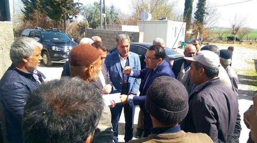 Kaymakam Kaya, K&ouml;y Ziyaretlerini S&uuml;rd&uuml;r&uuml;yor