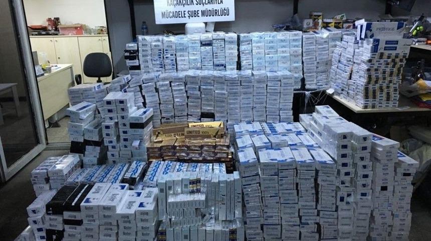 Başkent&rsquo;te Tırda 14 Bin 530 Paket Ka&ccedil;ak Sigara Ele Ge&ccedil;irildi