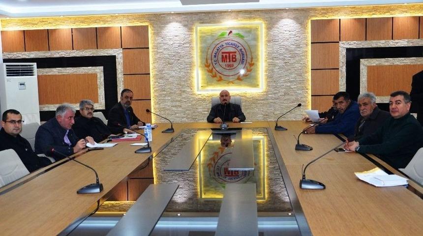 Malatya Ticaret Borsası Meclisi Toplandı