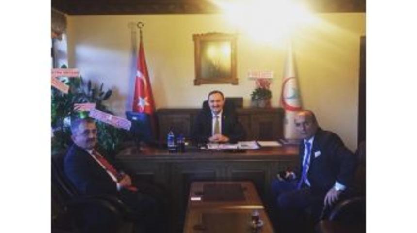 Başkan Arslan&rsquo;dan İl Sağlık M&uuml;d&uuml;r&uuml; Yazı&rsquo;ya Hayırlı Olsun Ziyareti
