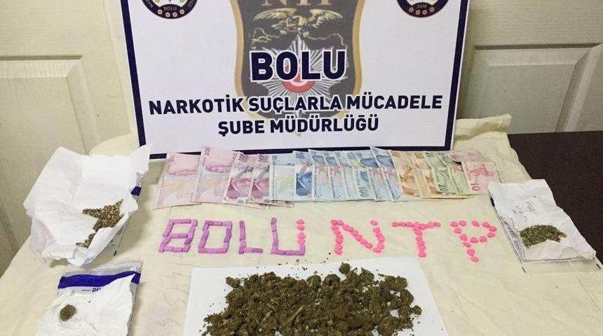 Bolu&rsquo;da Uyuşturucu Operasyonu: 2 G&ouml;zaltı