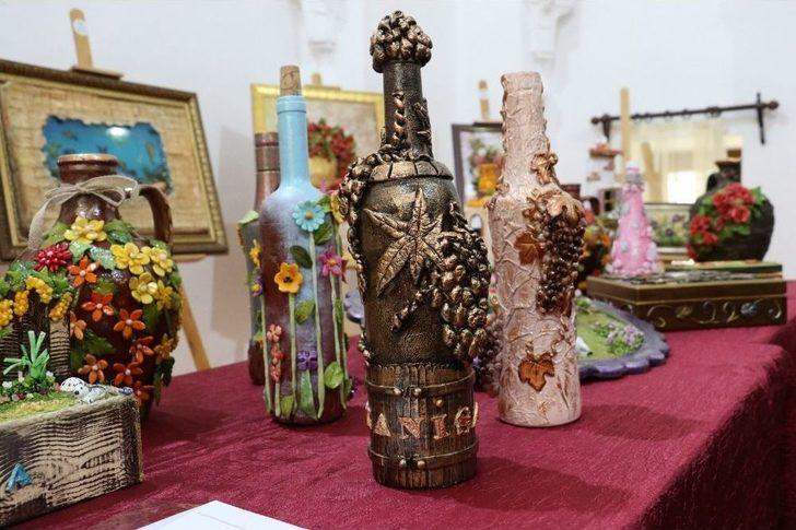 Masmek Kursiyerlerinden El Sanatları Sergisi G1