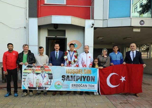 İlkadımlı Sporcu Avrupa 2’ncisi Oldu