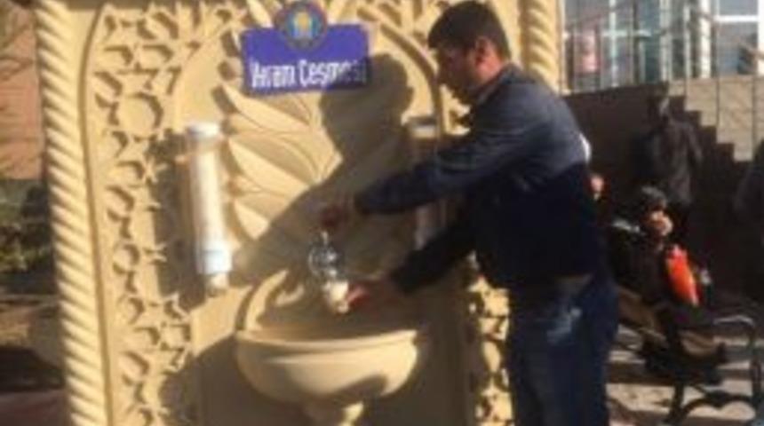 B&uuml;y&uuml;kşehir Belediyesi İkram &Ccedil;eşmelerini Yaygınlaştırıyor