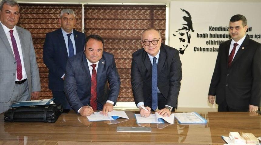 Maski&rsquo;de Toplu İş S&ouml;zleşmesi İmzalandı