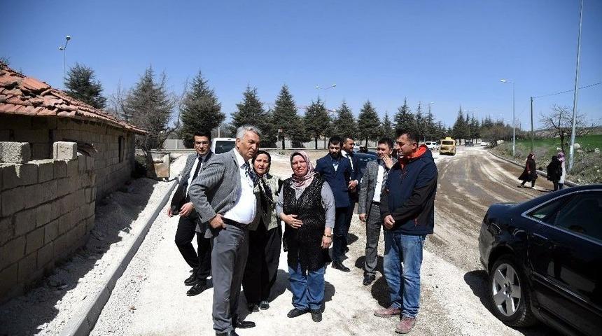 Başkan Günaydın, Çünür’deki Çalışmaları İnceledi