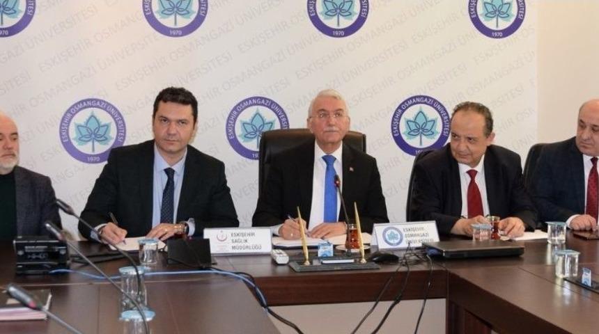 Esogü Ve Eskişehir İl Sağlık Müdürlüğü Arasında İşbirliği Protokolleri İmzalandı