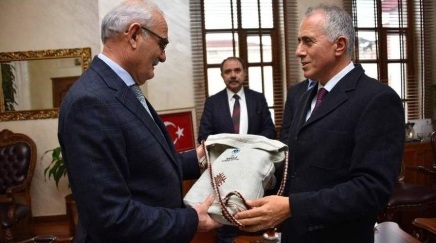 Tekirdağ B&uuml;y&uuml;kşehir Belediyesi Heyeti Başkan Yusuf Yılmaz İle G&ouml;r&uuml;şt&uuml;