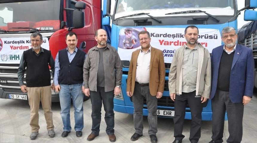 İhh Bursa Suriye’ye 615 Tırlık Yardım Yaptı